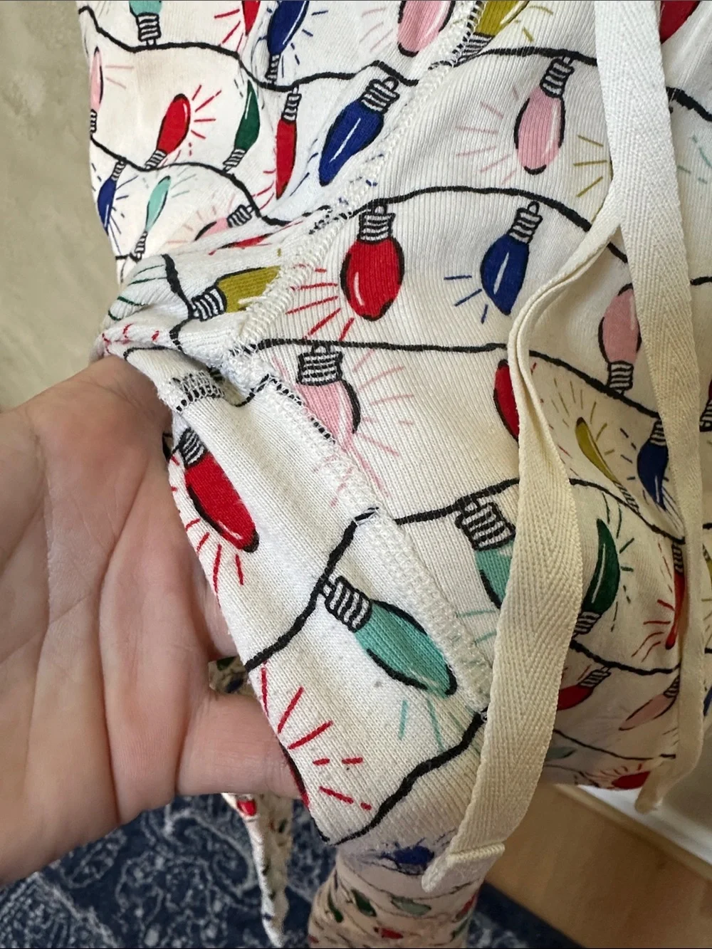 Hanna Andersson Pajama Joggers in Bright Bulbs